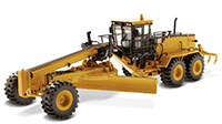 Show product details for Diecast Masters - Caterpillar 24M Motor Grader - High Line Series (1/50 scale diecast model car, Yellow) 85264