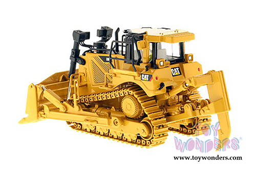 Diecast Masters - Caterpillar D8T Track-Type Tractor with Single-Shank Ripper - High Line Series (1/50 scale diecast model car, Yellow) 85299