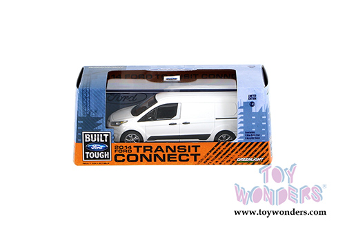 Greenlight - Ford Transit Connect Minivan (2014, 1/43 scale diecast model car, White) 86044