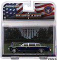 Show product details for Greenlight Presidential Limos - John F. Kennedy's Lincoln Continental SS-100-X Limousine (1961, 1/43 scale diecast model car, Blue) 86110A/24