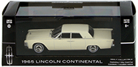 Show product details for Greenlight - Lincoln Continental Hard Top (1965, 1/43 scale diecast model car, Wimbledon White) 86328