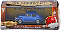Show product details for Greenlight Hollywood - The Big Lebowski | Da Fino's Volkswagen Beetle Hard Top (1973, 1/43 scale diecast model car, Blue) 86496
