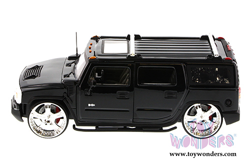 Jada Toys Big Time Kustoms - Hummer H2 SUV (1/24 scale diecast model car, Asstd.) 90403