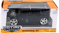 Show product details for Jada Toys Big Time Kustoms - Hummer H2 SUV (1/24 scale diecast model car, Asstd.) 90403