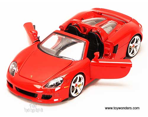 Jada Toys Bigtime Kustoms - Porsche Carrera GT Convertible (1/24 scale diecast model car, Asstd.) 91993