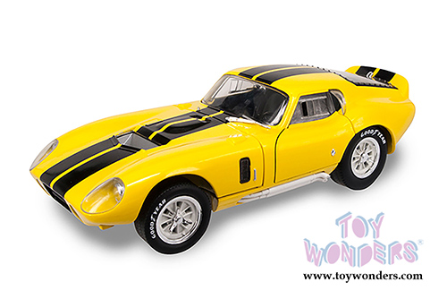 Lucky Road Signature - Shelby Cobra Daytona Coupe (1965, 1/18 scale diecast model car, Yellow) 92408YL/12