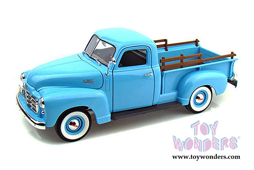 Lucky Road Signature - GMC Pick-up Truck (1950, 1/18 scale diecast model car, Blue) 92648BU/12