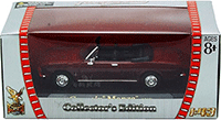 Yatming Road Signature - Chevrolet Corvair Monza Convertible (1969, 1/43 scale diecast model car, Burgundy) 94241