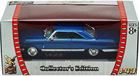 Show product details for Yatming Road Signature - Mercury Marauder Hard Top (1964, 1/43 scale diecast model car, Blue) 94250