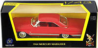 Show product details for Lucky Road Signature - Mercury Marauder Hard Top (1964, 1/43 scale diecast model car, Red) 94250R