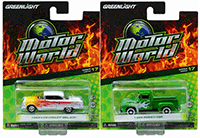 Show product details for Greenlight - Motor World Series 17 (1/64 scale diecast model car, Asstd.) 96170/48