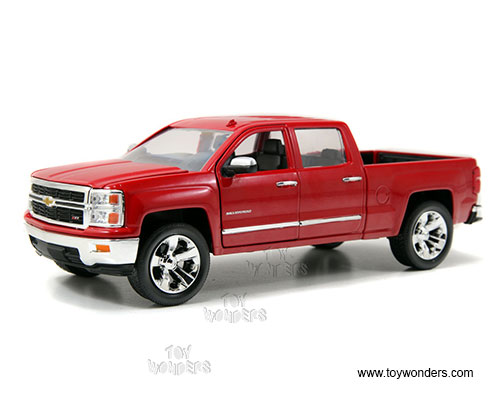 Jada Toys Just Trucks - 2014 Chevy Silverado Pick-up (2014, 1/24 scale diecast model car, Asstd.) 97018YQ