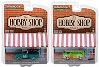 Show product details for Greenlight - The Hobby Shop Series 2 (1/64 scale diecast model car, Asstd.) 97020/48
