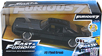 Show product details for Jada Toys Fast & Furious - Letty's Plymouth Barracuda Hard Top (1/24 scale diecast model car, Black) 97195