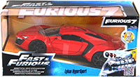 Show product details for Jada Toys Fast & Furious - Lykan HyperSport Hard Top (1/24 scale diecast model car, Red) 97377