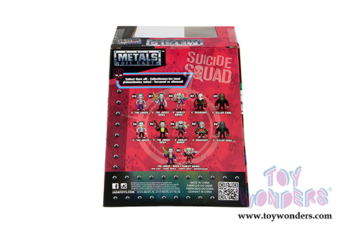 Jada Toys - Metals Die Cast | Suicide Squad - Deadshot (4" diecast model toy, Black/Orange) 97569