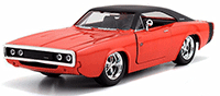 Show product details for Jada Toys Bigtime Muscle - Dodge Charger R/T Hard Top (1970, 1/24 scale diecast model car, Asstd.) 97594A