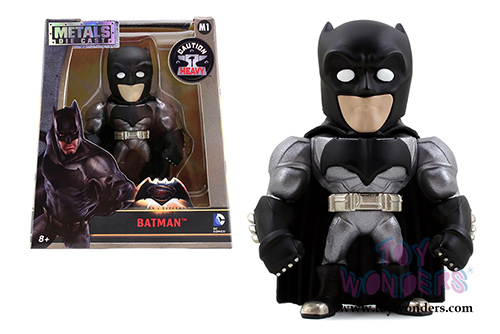 Jada Toys - Metals Die Cast | Batman v Superman - Batman Figure (4" diecast model toy, Silver) 97668