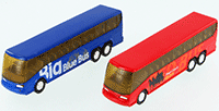 Show product details for Big Coach Bus (6" diecast model car, Asstd.) 9803DBG
