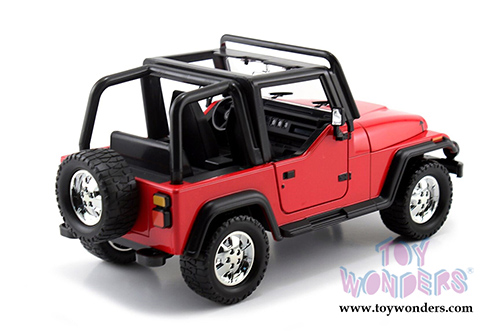 Jada Toys Just Trucks - Jeep Wrangler (1992, 1/24 scale diecast model car, Asstd.) 98084DP1