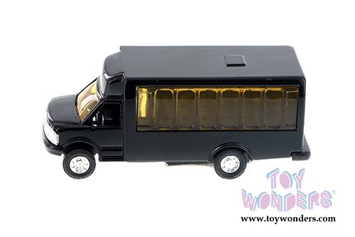 Tour Bus (5" diecast model car, Black) 9808DB