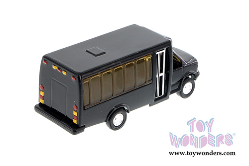 Tour Bus (5" diecast model car, Black) 9808DB