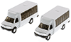 Show product details for Tour Bus (5" diecast model car, White) 9808DW