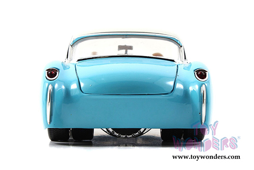 Jada Toys Bigtime Muscle - Chevy Corvette Hard Top (1957, 1/24 scale diecast model car, Asstd.) 98203DP1