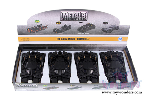 Jada Toys - Metals Die Cast | The Dark Knight™ Batmobile™ (1/24, diecast model car, Black) 98264