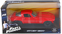 Jada Toys Fast & Furious - Letty's Chevy® Corvette® Hard Top (1/24 scale diecast model car, Red) 98298