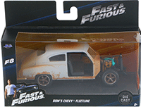 Show product details for Jada Toys Fast & Furious - Dom's Chevrolet Fleetline F8 "The Fate of the Furious" Movie (1/32 scale diecast model car, Beige) 98303