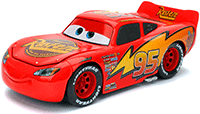 Show product details for Jada Toys - Disney Pixar CARS | Lightning McQueen (1/24 diecast model toy, Red) 98352