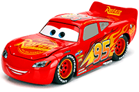 Show product details for Jada Toys - Disney Pixar CARS 3 | Classic Lightning McQueen (1/24 diecast model toy,Glossy  Red) 98357