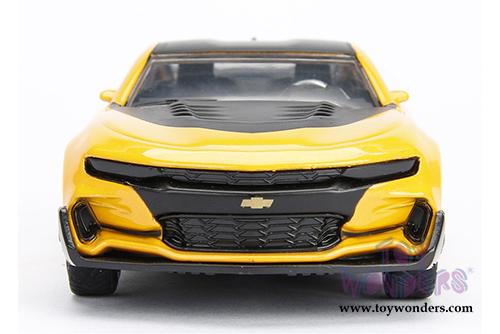 Jada Toys - Metals Die Cast | TRANSFORMERS 5 Bumblebee® Chevy® Camaro® (2016, 1/32, diecast model car, Yellow w/Black) 98393