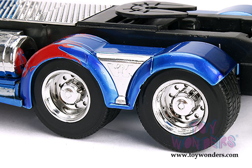 Jada Toys - Metals Die Cast | TRANSFORMERS 5 Optimus Prime® (1/24, diecast model car, Blue w/Red) 98403/12