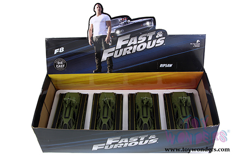 Jada Toys Fast & Furious - Ripsaw "Fast & Furious" F8 Movie (1/24 scale diecast model car, Halo Primer Green) 98431