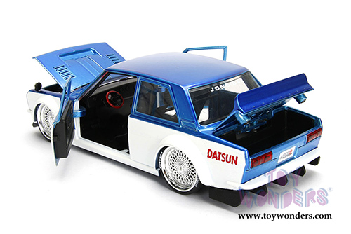 Jada Toys - Metals Die Cast | JDM Tuners™ Datsun 510 Widebody #73 (1973, 1/24, diecast model car, Asstd.) 98556DP1