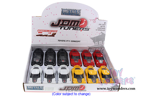 Jada Toys - Metals Die Cast | JDM Toyota FT-1 Concept Hard Top (1/32, diecast model car, Asstd.) 98560DP1