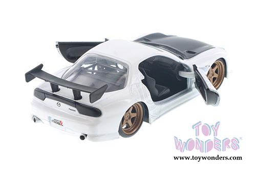 Jada Toys - Metals Die Cast | JDM Tuners™ Mazda RX-7 Hard Top (1993, 1/32, diecast model car, Asstd.) 98563DP1