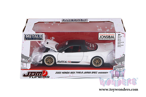 Jada Toys - Metals Die Cast | JDM Tuners™ Honda NSX Type-R Japan Spec Wide Body Hard Top (2002, 1/24, diecast model car, Asstd.) 98566WA1