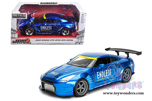 Jada Toys - Metals Die Cast | JDM Tuners™ Nissan GT-R Ben Sopra Hard Top (2009, 1/24, diecast model car, Asstd.) 98569WA1