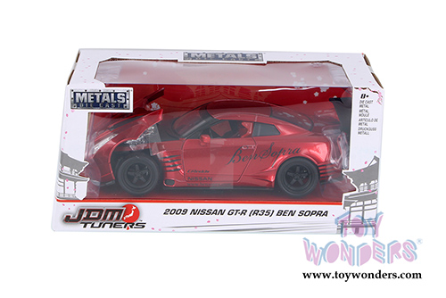 Jada Toys - Metals Die Cast | JDM Tuners™ Nissan GT-R Ben Sopra Hard Top (2009, 1/24, diecast model car, Asstd.) 98569WA1