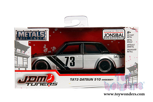 Jada Toys - Metals Die Cast | JDM Tuners™ Datsun 510 Widebody #73 (1973, 1/32, diecast model car, Asstd.) 98572WA1