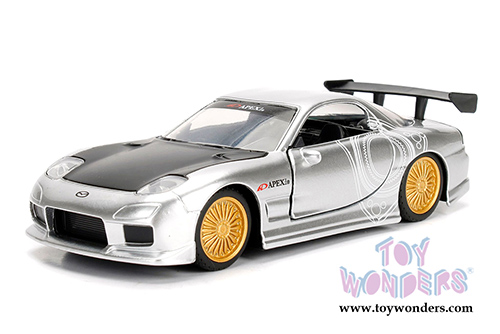 Jada Toys - Metals Die Cast | JDM Tuners™ Mazda RX-7 Hard Top (1993, 1/32, diecast model car, Asstd.) 98573WA1
