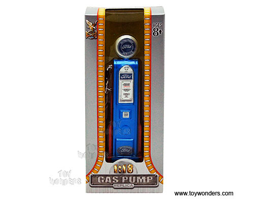 Yatming - Digital Gas Pump Ford (1/18 scale diecast model, Blue) 98631
