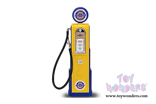 Lucky Road Signature - Digital Gas Pump Chevy (1/18 scale diecast model, Yellow) 98641