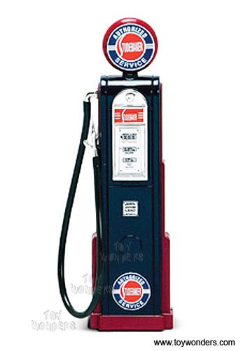 Yatming - Digital Gas Pump Studebaker (1/18 scale diecast model, Dark Blue) 98651