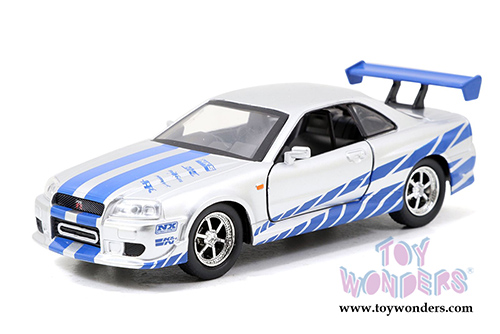 Jada Toys Fast & Furious - F8 Assortment "The Fate of the Furious" Movie (1/32 scale diecast model car, Asstd.) 98674DP5