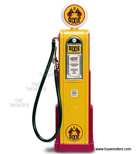 Yatming - Digital Gas Pump Dixie (1/18 scale diecast model, Yellow) 98721