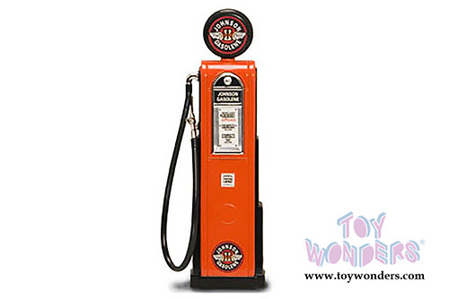 Lucky Road Signature - Digital Gas Pump Johnson Gasoline (1/18 scale diecast model, Orange) 98761